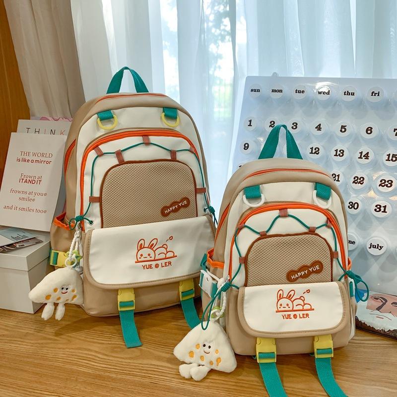 Schoolbag Large Capacity Backpack New College Style College Student Female Casual Schoolbag Fashion Travel Junior High School Student