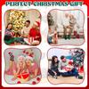 Christmas Santa Statue Resins Gnomes Miniature Figurine For Outdoor Indoor Holiday Tabletop Shelf Decoration Ornament