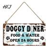 Durable Wood Wall Plaque Pet House Wooden Door Sign, Rustic Farmhouse Dog Hanging Plaque, Vintage Style Home Decor, Housewarming Gift for Lovers Lover