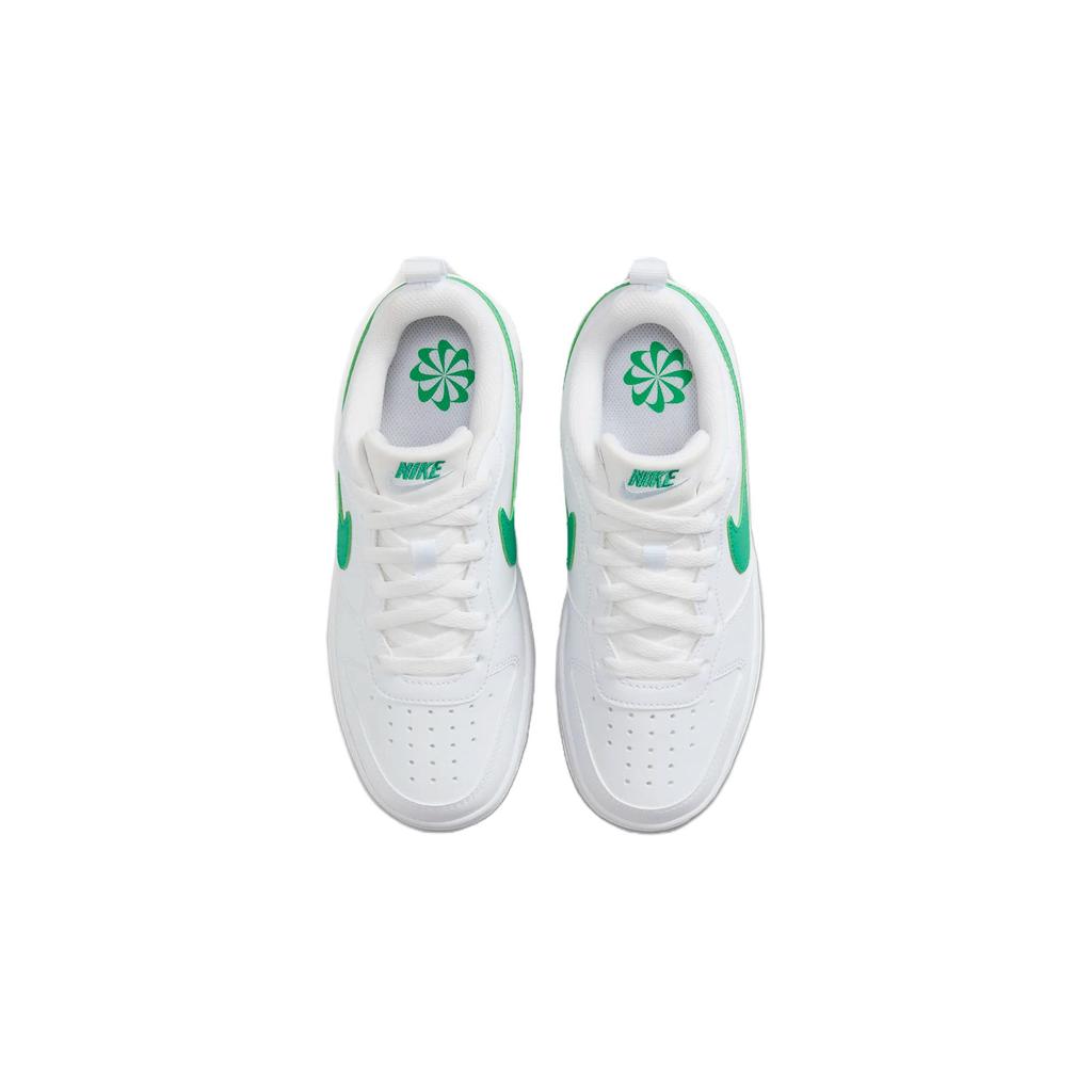 Nike Court Borough Low Recraft GS White Stadium Green Kids Sneakers Football-Grey DV5456-109