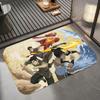 Anime T-The Legend Of Korras Floor Mat Diatomite Bath Mat, Quick Dry Absorbent Non-Slip Door Mat