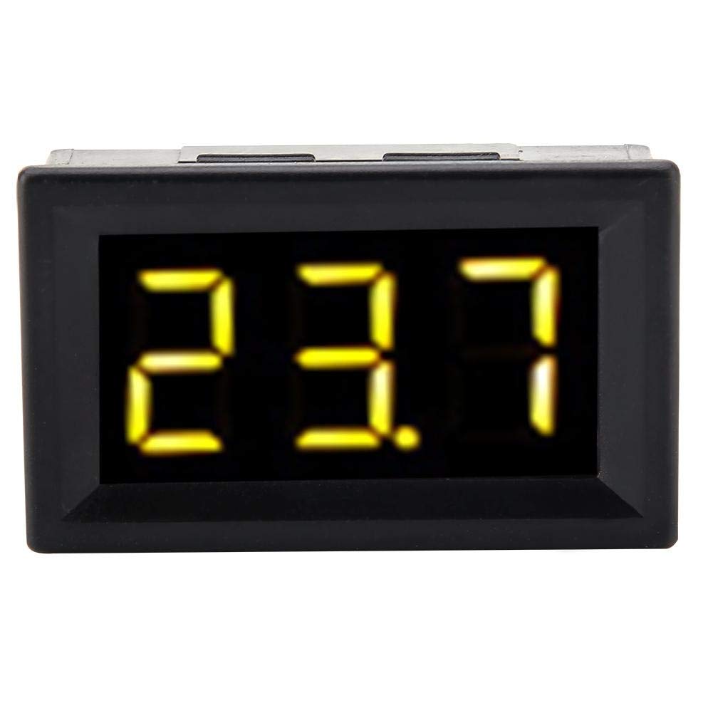 

LED Digital Voltmeter, DC 2.5-30V Digital Waterproof Voltmeter 2 Wire Voltmeter Power Meter Monitor чорний
