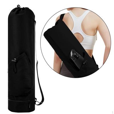 Yoga Mat Bag Carrying Pilates Storage Shoulder Exercise Holder for Gym Office