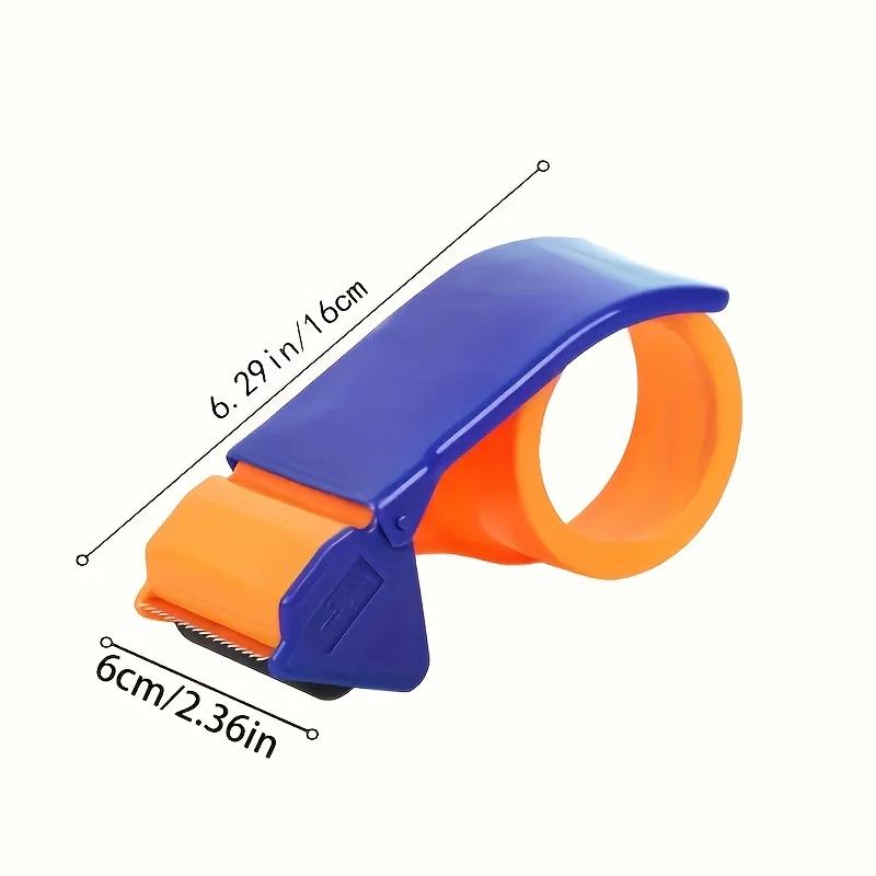 1pc Heavy-Duty Manual Tape Dispenser with One-Handed Operation - No Power Needed, Portable Cutter for Packaging, Shipping