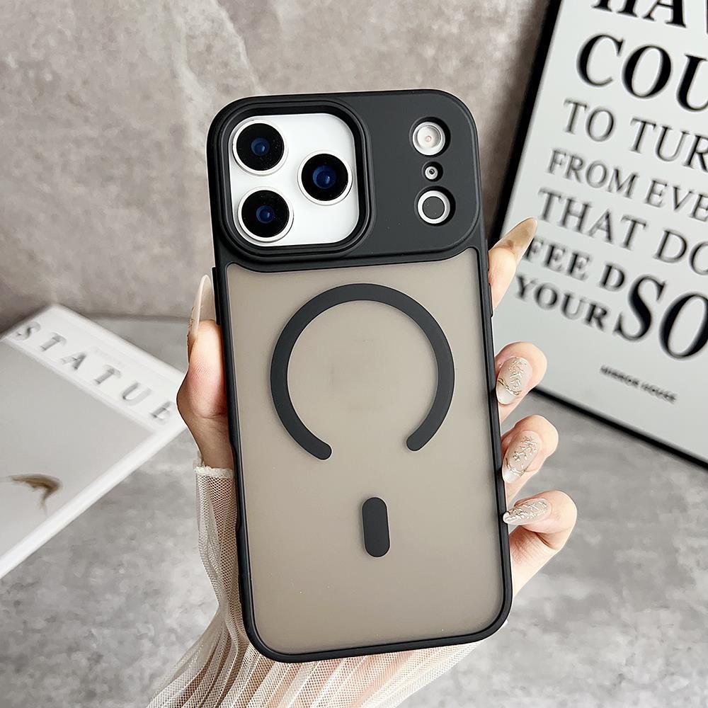 Magnetic Luxury Armor Shockproof Case For iPhone 17 Pro Max 17 Pro 17Air Matte Hard Cover