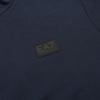 Emporio Armani EA7 Series FW22 Logo Letter Edge Label Hooded Sports Sweatshirt Men sweatshirt Navy-Blue 6LPM44-PJ05Z-1554