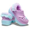 Aespa x Crocs Stomp Gefütterter Clog Himmel und Erde Unisex Sneaker Lila Mehrfarbig 208688-90H