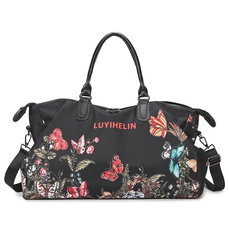 New Portable Mommy Bag, Messenger Travel Bag, Light and Large-capacity Going Out Storage, Duffel Bag, Printed Maternity Bag.