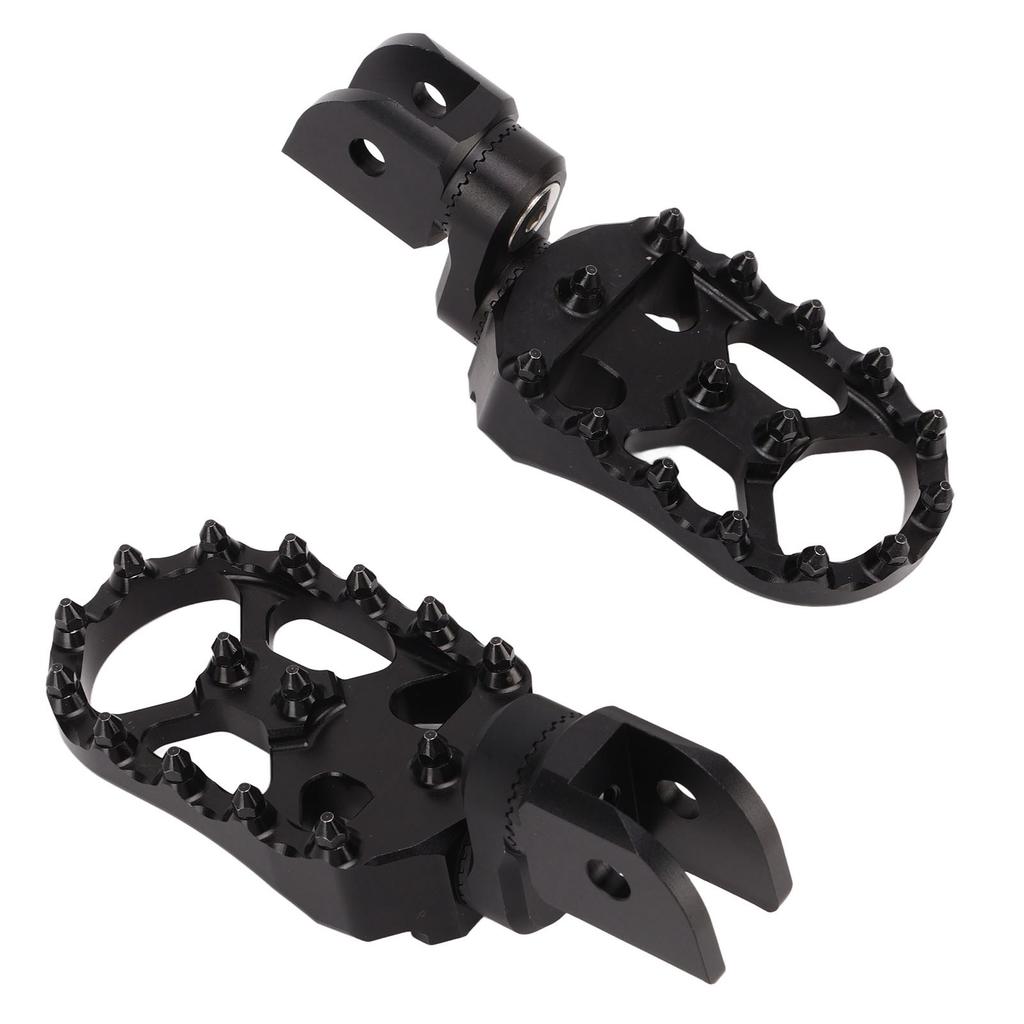 2 st Motorcykel Framfotstöd Vänster Höger Justerbar Fotpedal Fäste Fotpinnar för F750GS F850GS