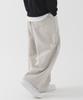 PIANER Washed Cotton Balloon Pants (Light Beige)