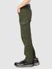 Kälteschutz Fleece gefütterte Cargohose Hose Super Raku Serie Stretch Kälteschutzhose Grün LL [Forecast]