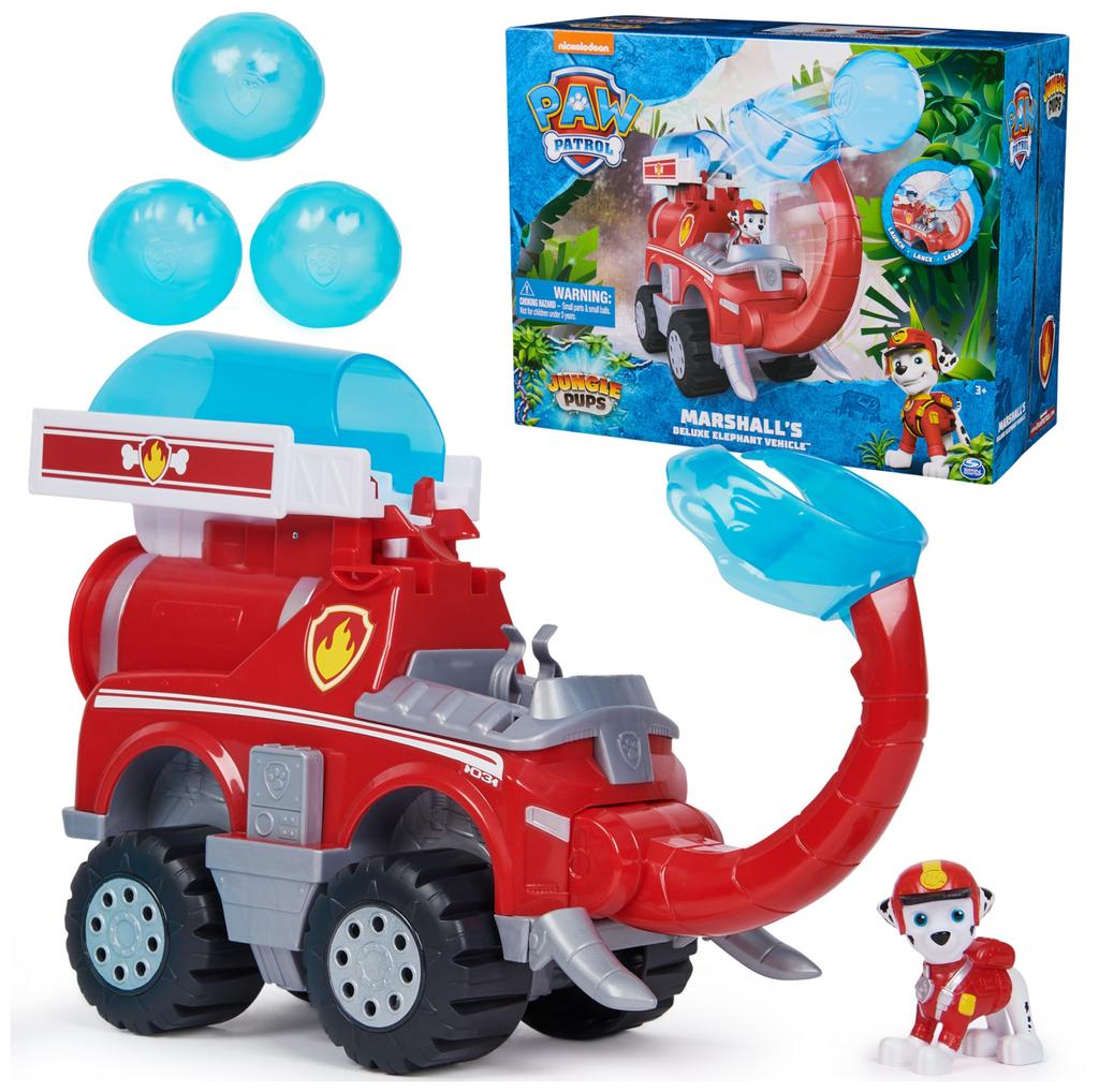 Paw Patrol Toy Vehicle MarshallDlxJungleVhicle