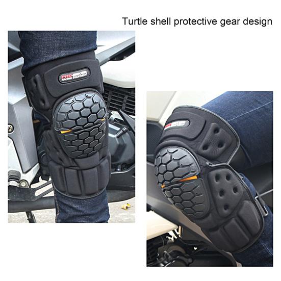 1 Pair Knee Support Sleeves Professional Non-slip High Elasticity Motocross Elbow Protection Knee Support Protector for Cycling