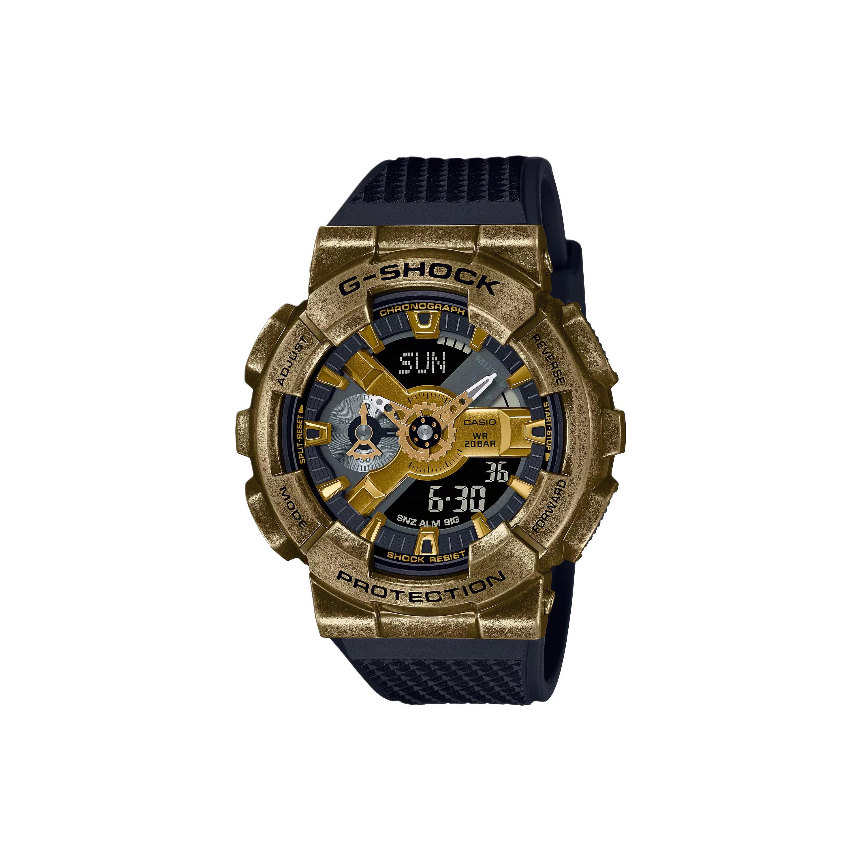 CASIO G Steel GM 110VG 1A9 GM-110VG-1A9 Gold Dial
