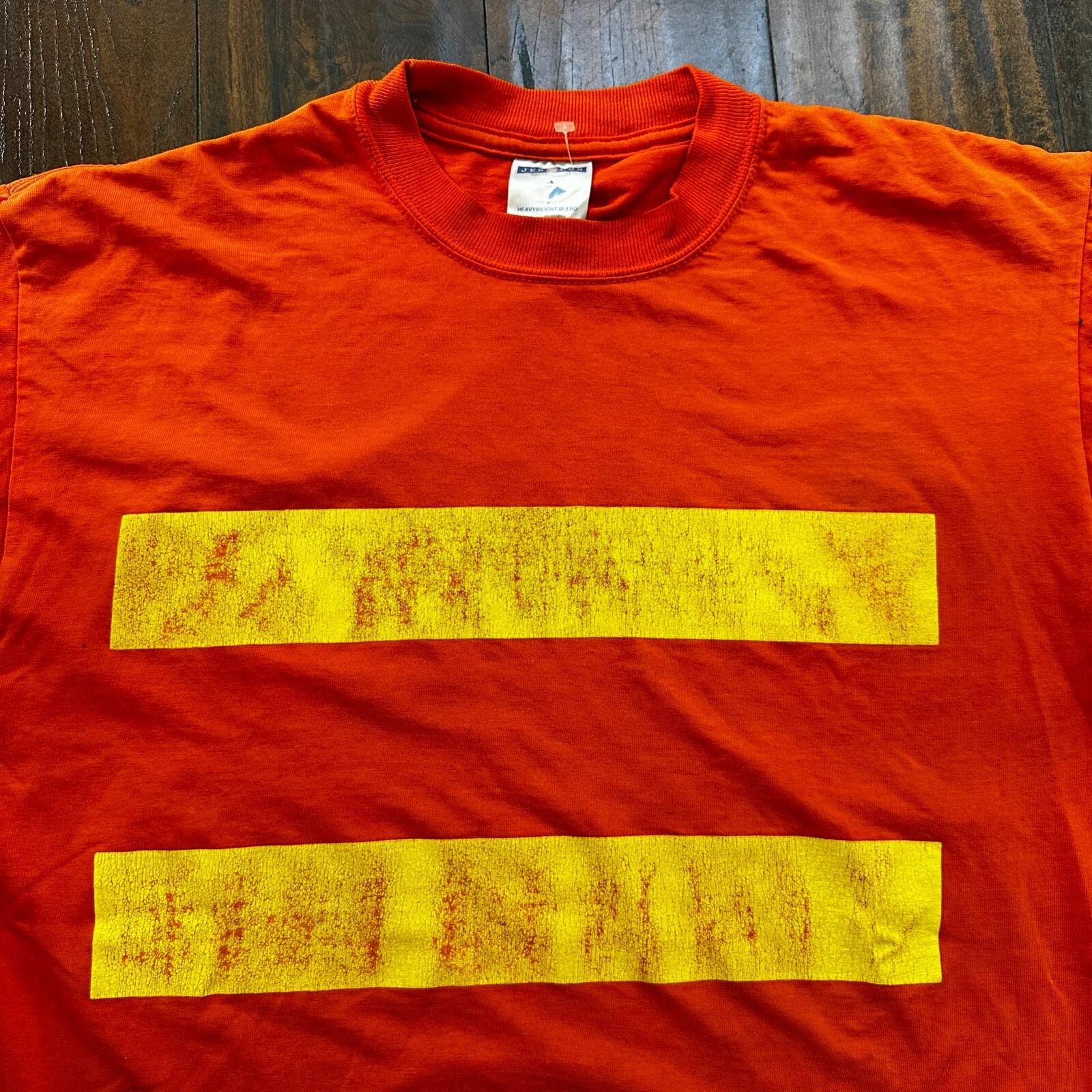 

Equal Sign Vintage T Shirt Rock Band Music Rap Ed Sheeran Y2K Grunge Nirvana 3XL