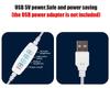 Fish Tank LED Clip Lamp 5V Safe USB Power Energy-saving Ultrathin Aquarium light Full Spectrum Water Plant Lamp