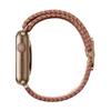 Uniq Aspen Apple Watch Strap 44/42/45 Mmseries 1/2/3/4/5/6/7/8/9/Se/Se2 Braided Pink/Grapefruit Pink