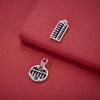 S925 Sterling Silver Ruyi Abacus Bead Charm for DIY Bracelet/Necklace
