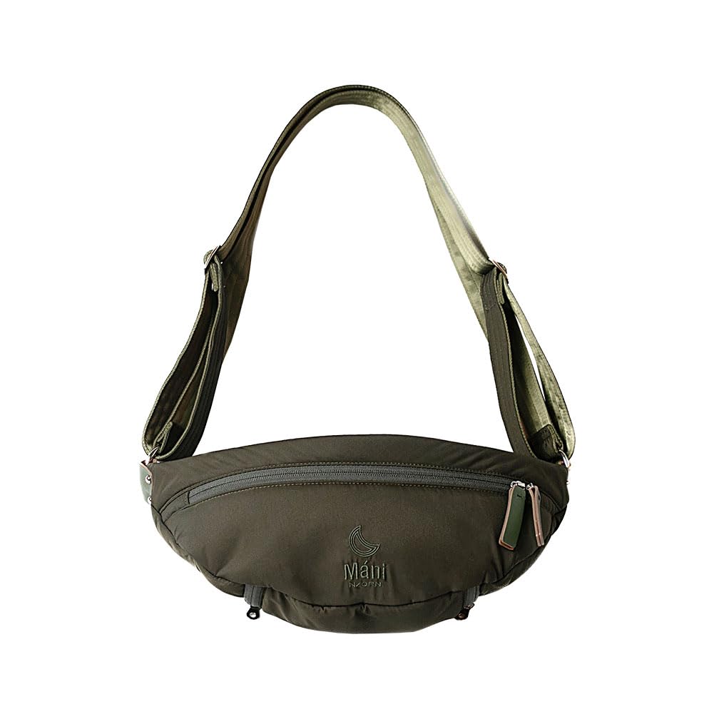 

Стильная переноска для малышей, и эта унисекс сумка-слинг цвета хаки олива идеально подходит для детей примерно от 7 месяцев до 5 лет. Её грузоподъёмность составляет N/ORN