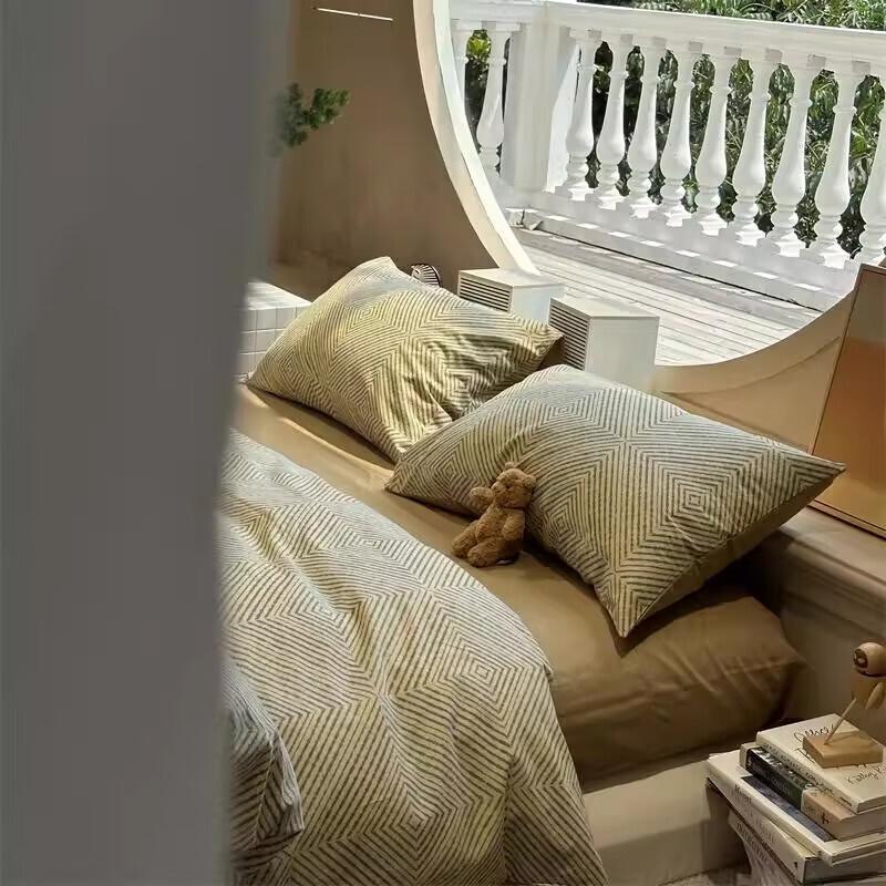 Muji 100% Cotton Brushed Bedding Set