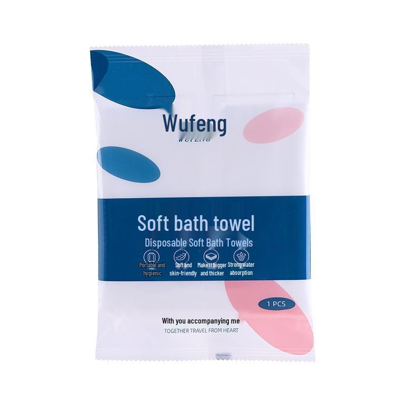 Thick Large Disposable Compressed Towel - Travel-Friendly, Absorbent & Lint-Free