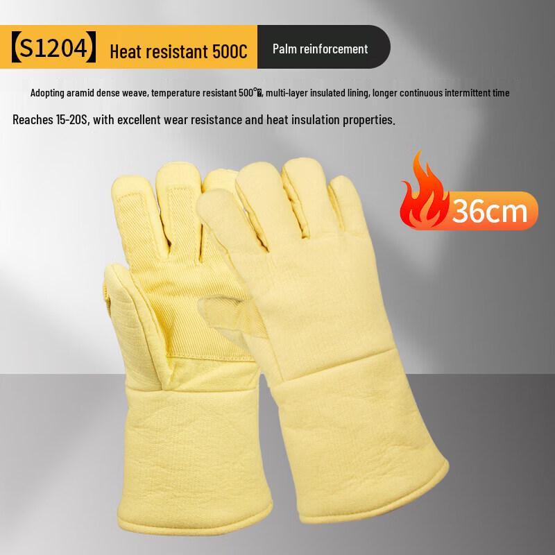 Qiwei Industrial Heat Resistant Anti-Scald Gloves