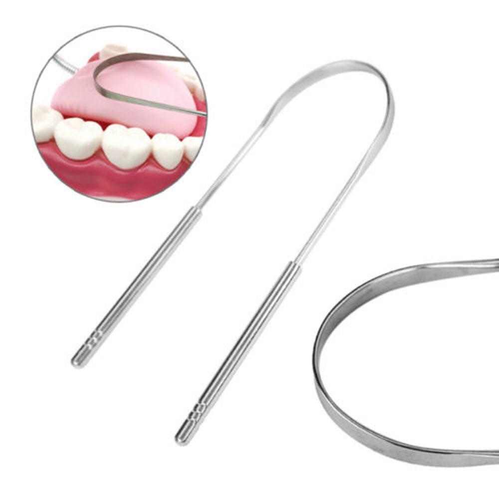 Buy Stainless Cleaner Health Scraper Bad Tool Sweeper Oral Breath at