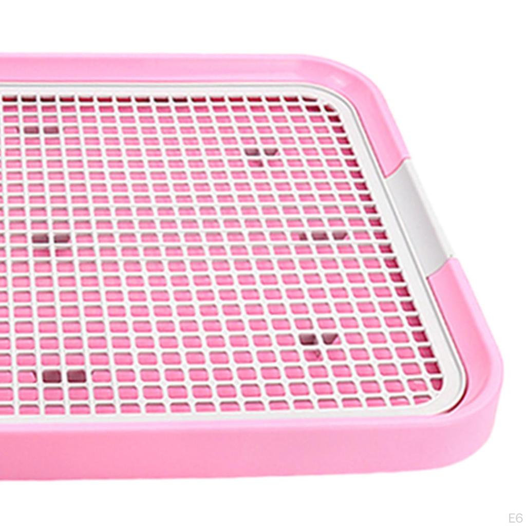 Dog Pee Pad Holder Potty Tray Puppy Mesh Reusable Indoor Wee Training