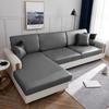 Solid Color Waterproof Elastic Sofa Cover - Modern & Simple Design
