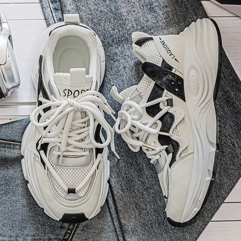 High Platform Sumer Student Shoes Vulcanize Seasonal Sneakers Men Boots Boots Sports Expensive Famous Brands Krasofka Tenks