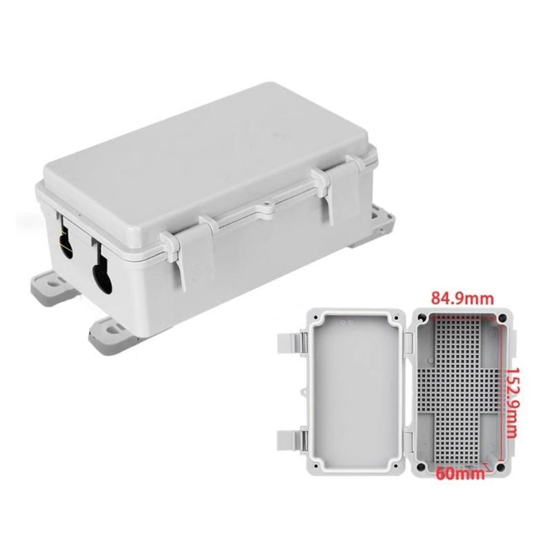 Waterproof Junction Box Electrical Enclosure Lockable Electrical Connection Box for Outdoor Indoor Cable Protections