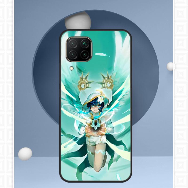 Genshin Impact Venti For Huawei Nova 12s 12i 11i 8i Y91 Y60 Y70 Y72 Y90 Y61 9 10 SE P20 P40 Lite P30 P60 Pro Case