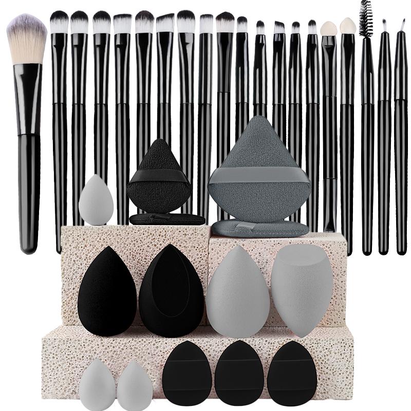 20Pcs Makeup Brush Set Eyeliner Blending Cheeks Eye Cosmetic Foundation Brushes ,Professional Complete Set for Face Eyeshadow