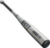 ZETT Gouda G9 Metall Baseballschläger 660g Durchschnitt Silber BAT34683 (Super-Duraluminium), 83 cm, Gewicht, (1300),