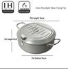 Tempura Frying Pot: Oil-Saving, Temperature-Controlled Mini Deep Fryer