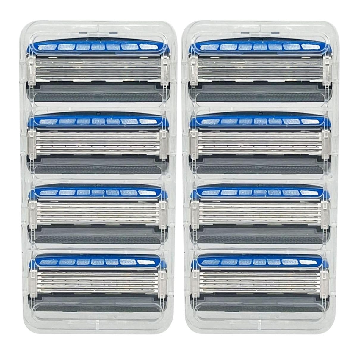 Schick Hydro5 Custom Replacement Blades, 8-Piece Set, Genuine, Authentic 5-Blade Hydrate Razor with SkinGuard, Razor Blade Cartridge, Men s Shaver, Re