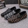 Spring and Summer New Doudou Shoes Men's Lazy One-pedal Plaid Men's Shoes Trendy Shoes Leather Shoes Casual Single Shoes