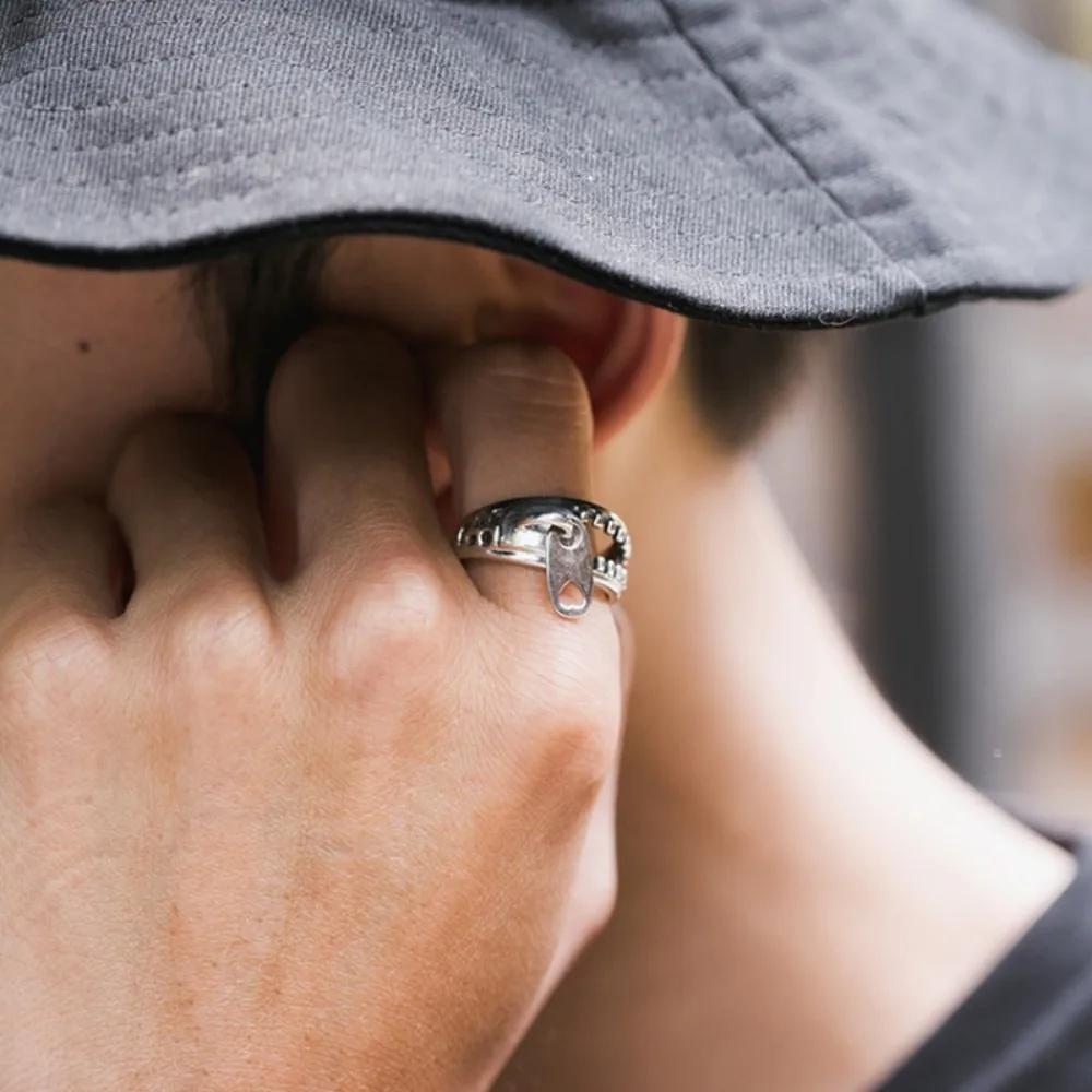 Simple Trend Fashion Retro Gothic Hip-hop Punk Mix Ring Personality Men and Women A Variety of Niche Party Ring Gift Accessories