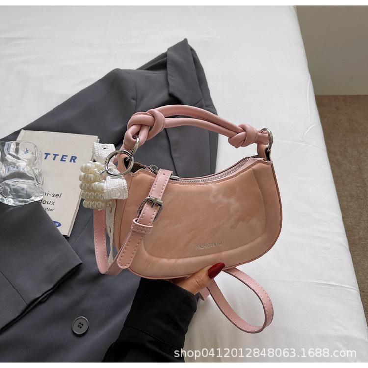 High-end niche bag women's summer 2025 new fashion messenger bag Korean version popular portable commuter bag