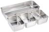 Endo Shoji TKG Condiment Width X Depth X Height 330 X 145 X 60 Suitable for Storage and Various Stainless Steel for Hygienic Commercial AYK11003