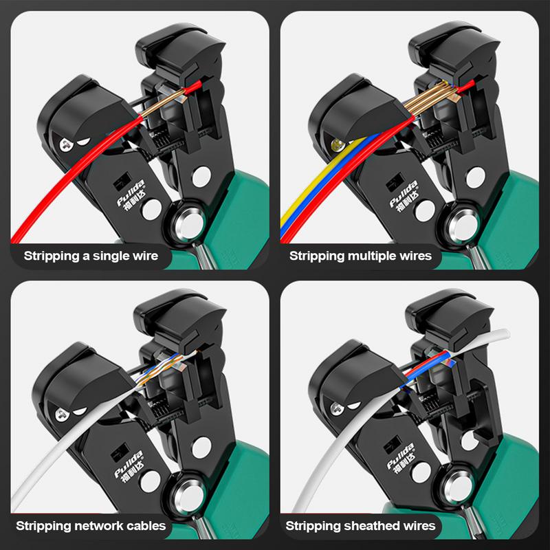 Wire Stripers Electrical Automatic Wire Stripping Tool Heavy Duty Multifunctional Wire Stripper Tool Wire Stripper Twister For United States