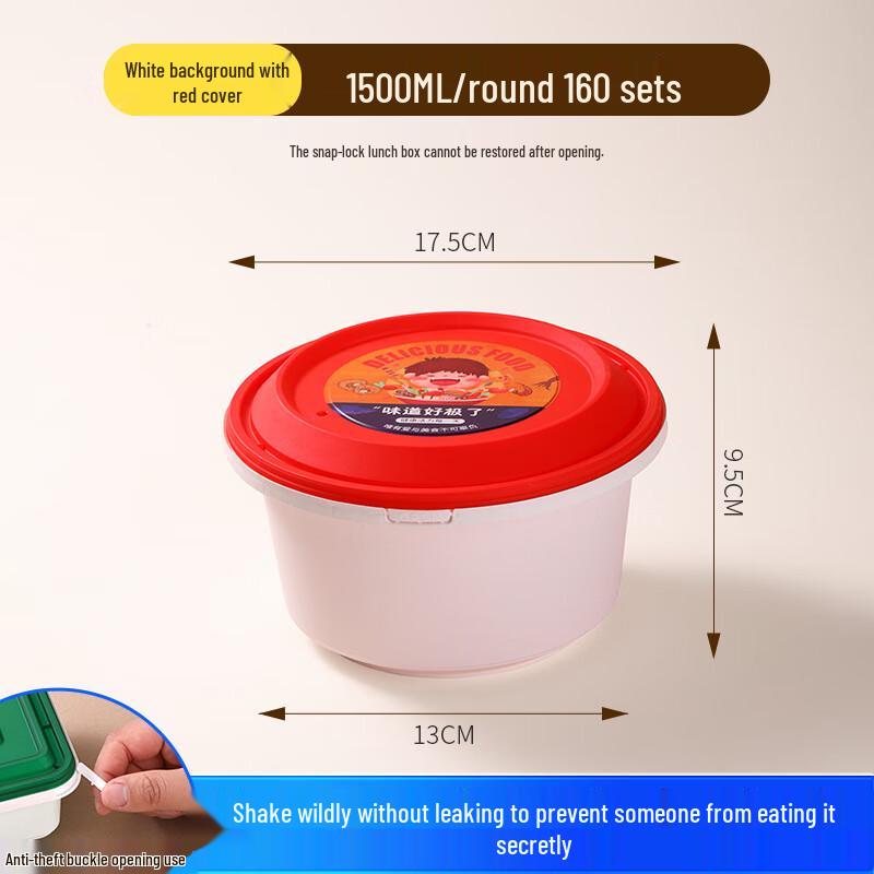 Disposable Plastic Food Containers