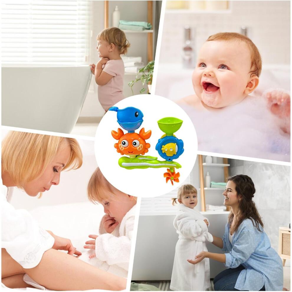 Children's Bath Toys with Suction Cups  Fun Bath Accessories for Kids