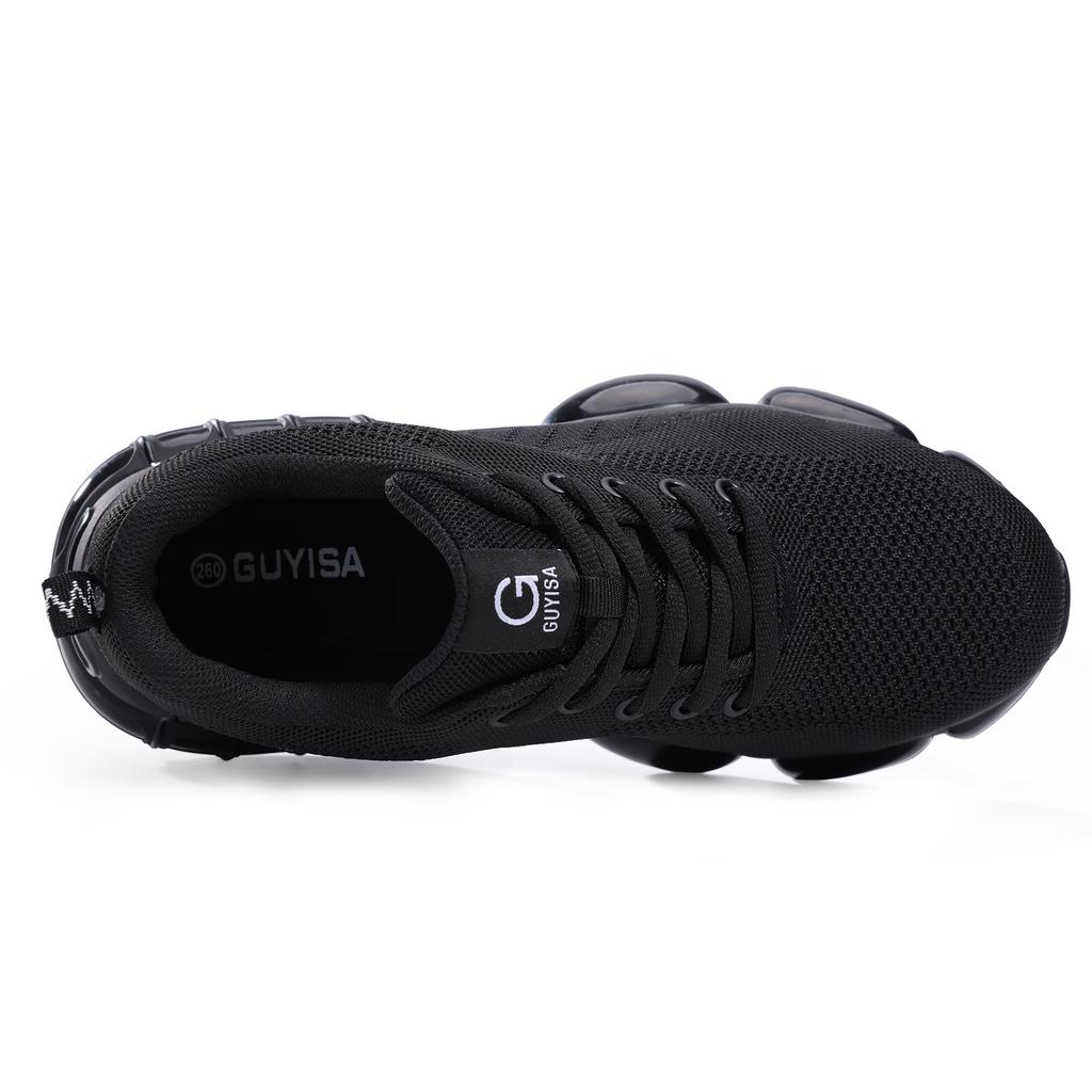 Steel Toe Shoes For Men Lightweight Work Shoes Air Cushioned Sneakers Indestructible Construction Industrial Work Safety Sneaker