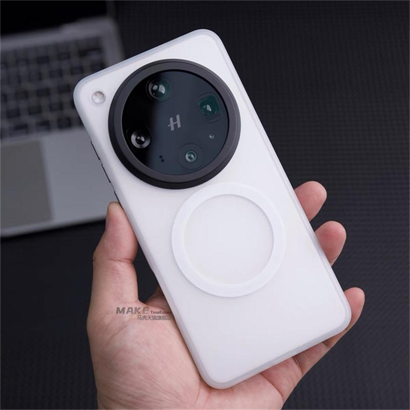 Case For OPPO Find X8 Pro X 8 Ultra 5G Magnetic Built in For MagSafe Skin Feel Matte Transparent Phone Cover Shockproof Bumper