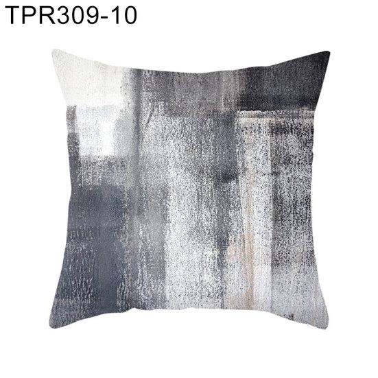 Husă de pernă cu imprimeu geometric abstract pentru canapea pentru acasă