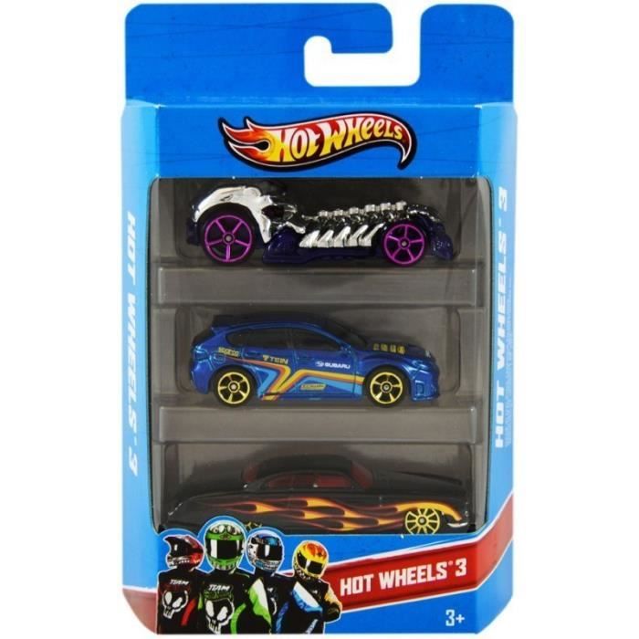 Hot Wheels - Coffret De 3 Véhicules - Petites Voitures - 3 Ans Et + - Hot Wheels - K5904