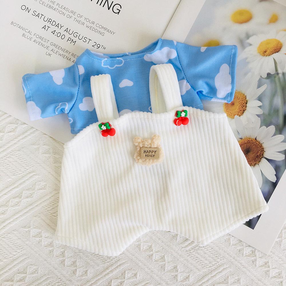 Medium 30cm Handmade Doll Clothes for Jointed Bear - S Size Belle Lulu Outfit Gift for Girls