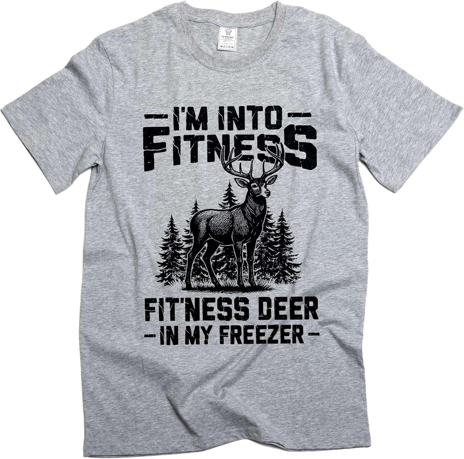 

Men s Funny Fitness Deer in My Freezer T-Shirt Hunter Hunting Father s Day dad Joke tee Shirt 5XL різнокольоровий
