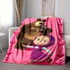 1Pc Masha Bear Adventure Blanket Soft And Comfortable Casual Warm Camping Travel Christmas Halloween Xmas Gift M929167
